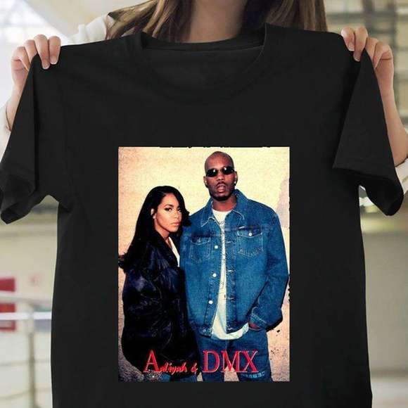 Grimesme Tops - Aaliyah With Dmx T Shirt
